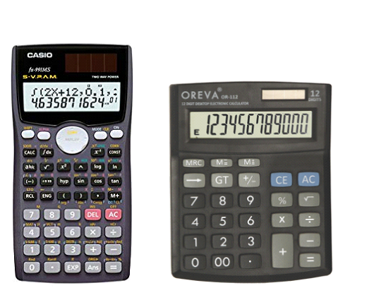 Different calculators