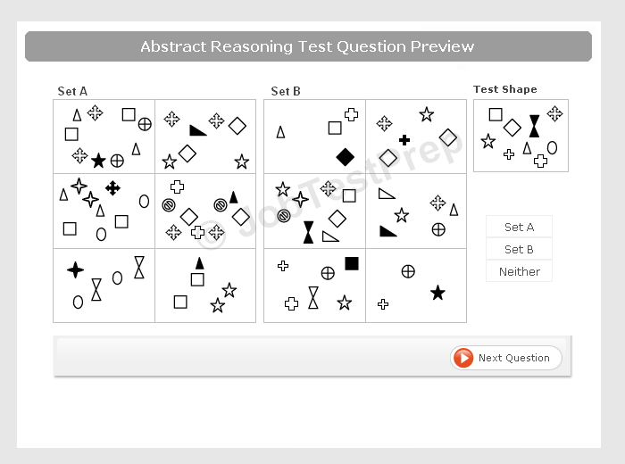 ACER VST Abstract Reasoning Test Preparation - JobTestPrep