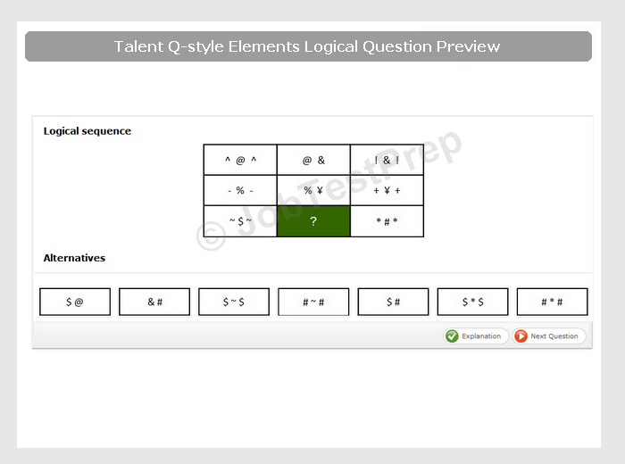Talent Q Elements Logical Test: Answers with Explanations - JobTestPrep