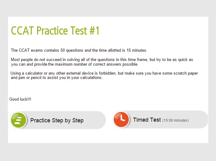 Criteria Cognitive Aptitude Test CCAT Preparation JobTestPrep