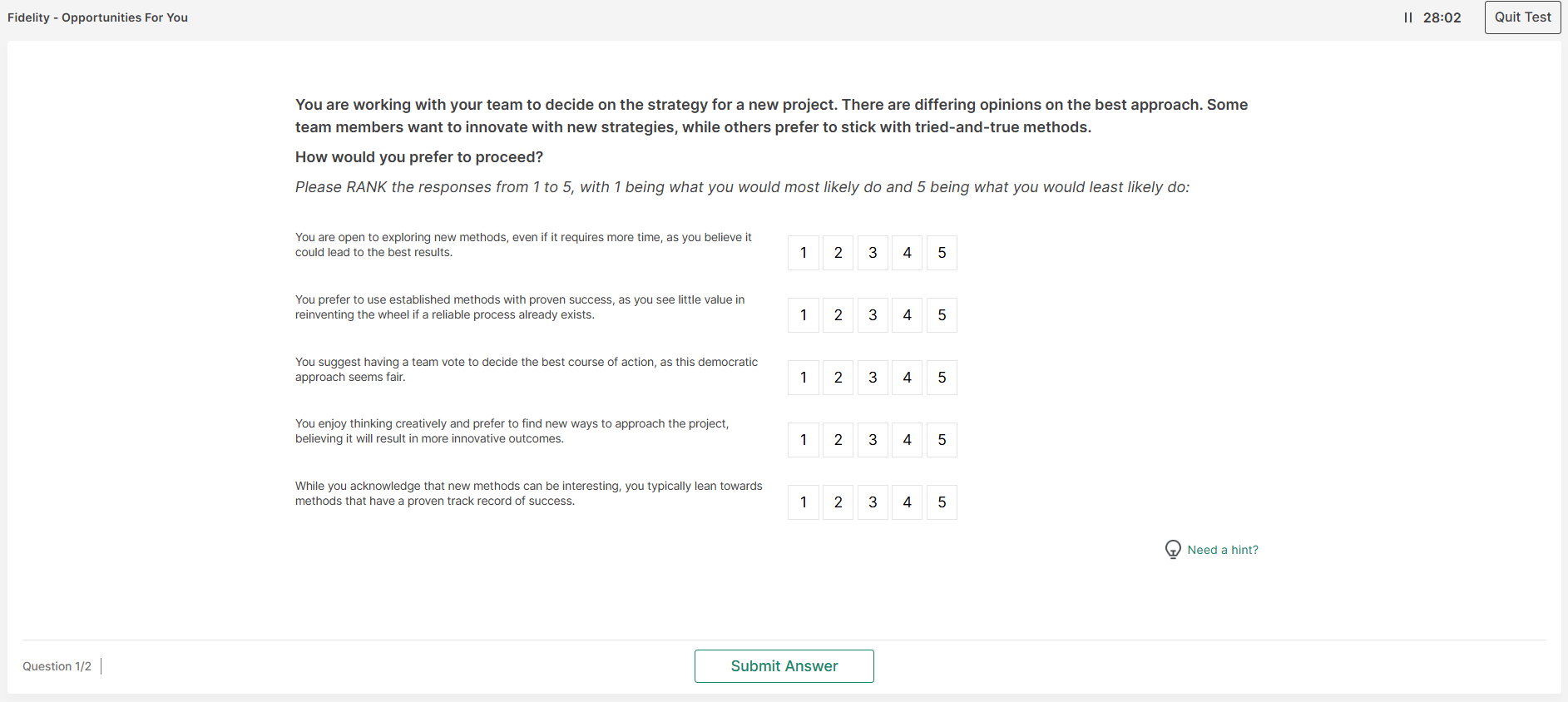 fidelity opportunities for you sample