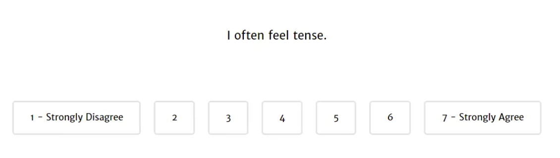 AOSB personality test sample question