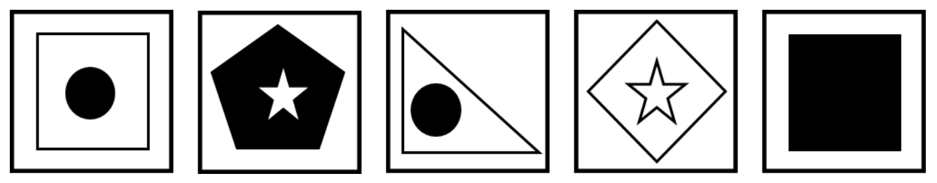 Cubiks Logiks General (Advanced) Abstract Sample Question Stimulus