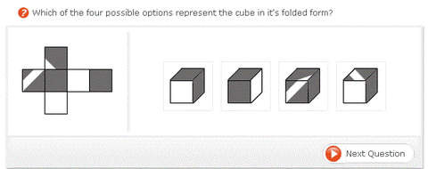 Spatial Reasoning Test Example