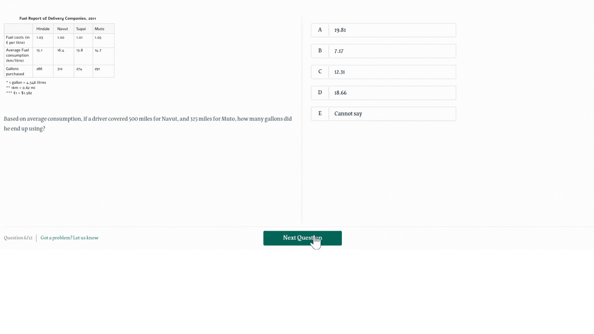 nuveen assessment practice